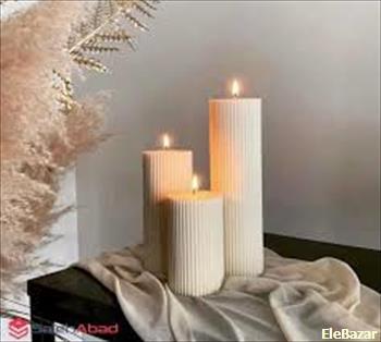 شمع سه تایی رومیزی eldo شمع سه سایزی رو میزی